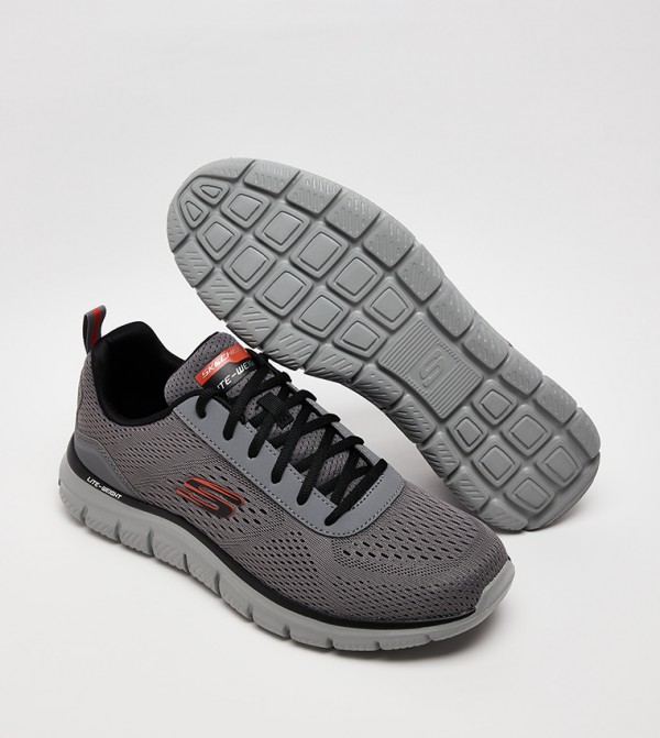 Skechers  Shoes - Grey Running Shoes