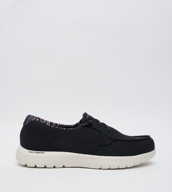 Skechers  - Black Casual Slip-ons