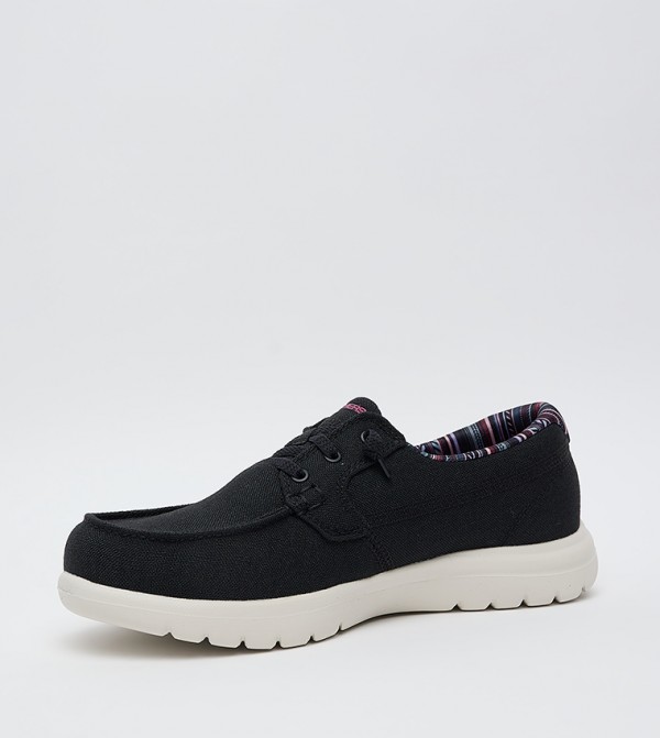 Skechers  - Black Casual Slip-ons