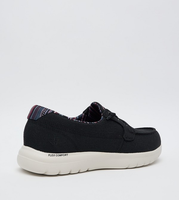 Skechers  - Black Casual Slip-ons