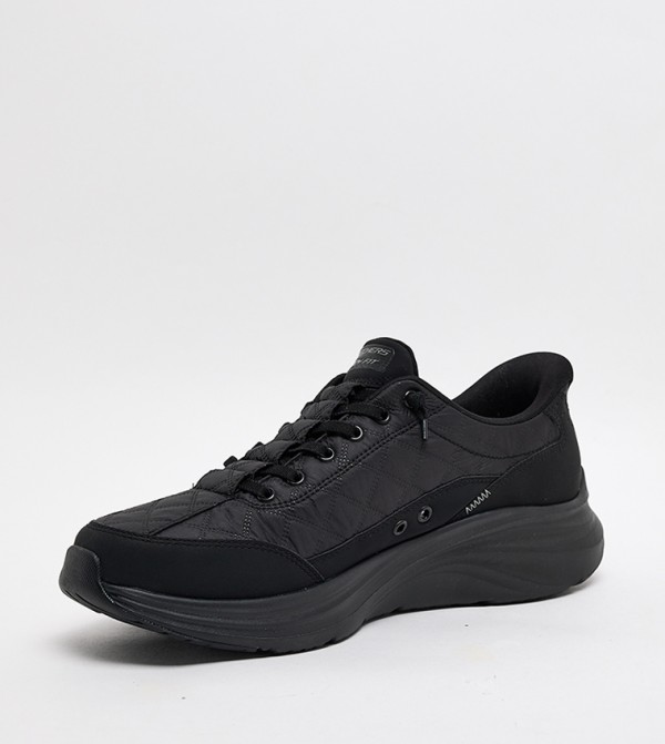 Skechers  Shoes - Black Casual Slip-ons