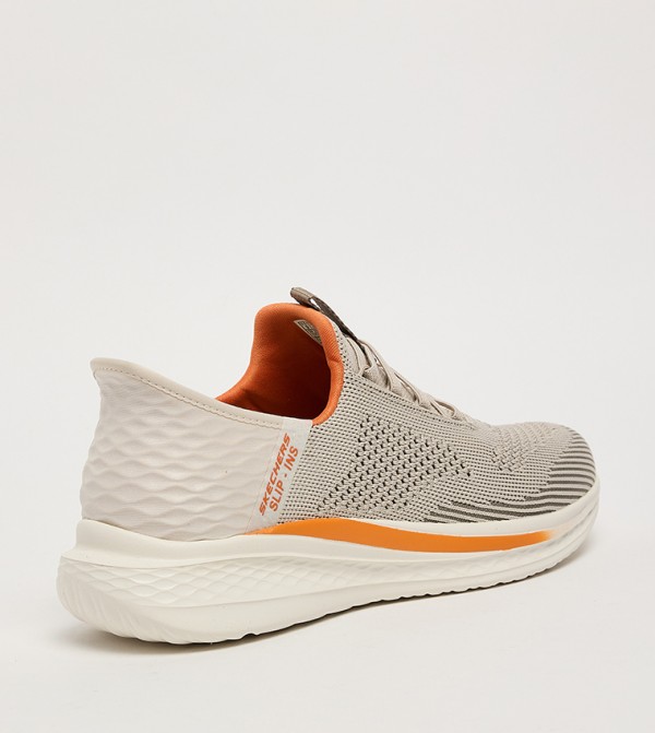 Skechers  Slip-ons - Beige Casual Slip-ons