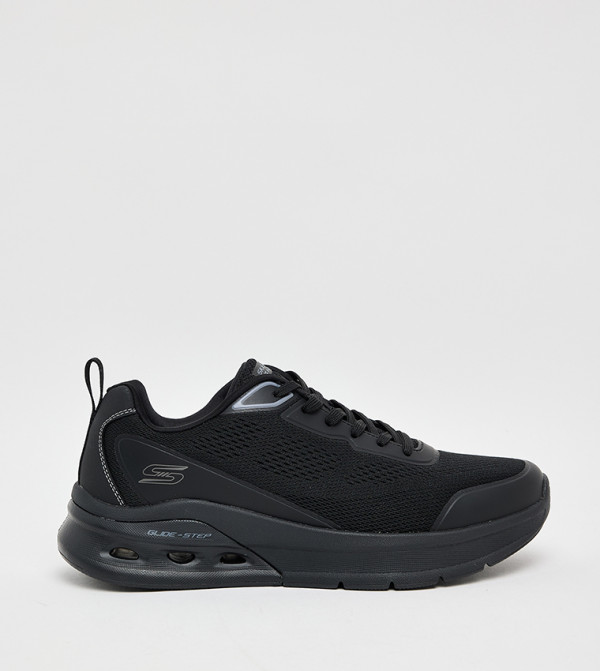 Skechers  Walking Shoes - Black Walking Shoes
