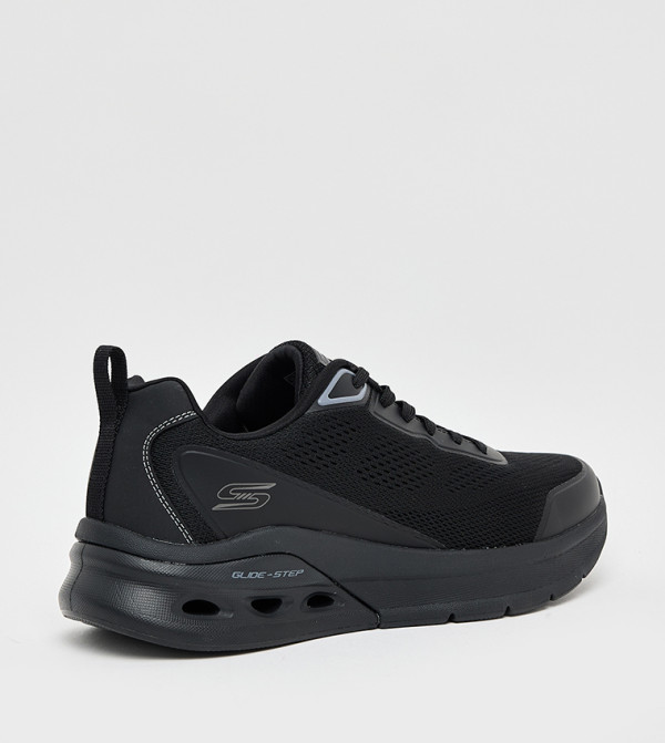 Skechers  Walking Shoes - Black Walking Shoes