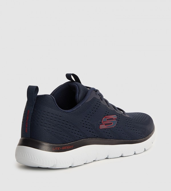 Skechers  - Navy Running Shoes