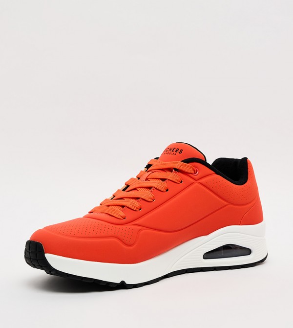 Skechers  Shoes - Orange Low Top
