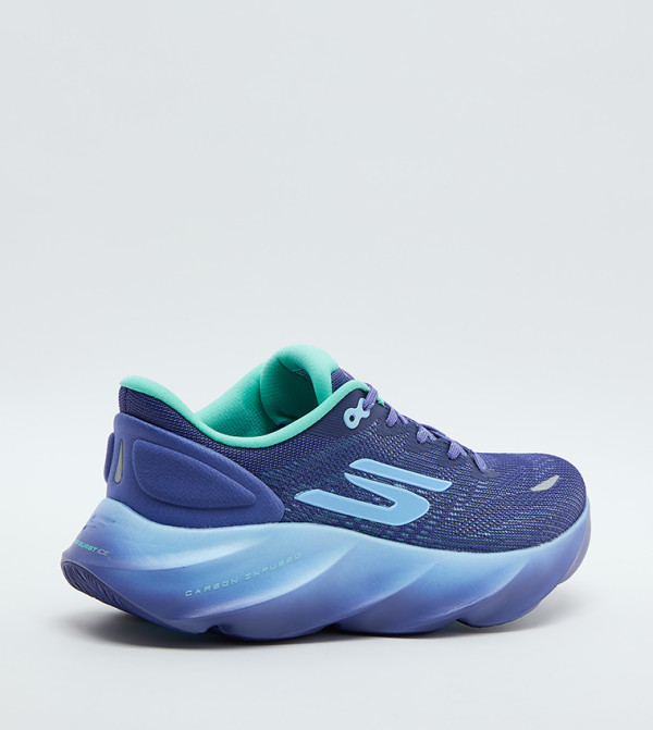 سكيتشرز  أحذية - كحلي أحذية الجري