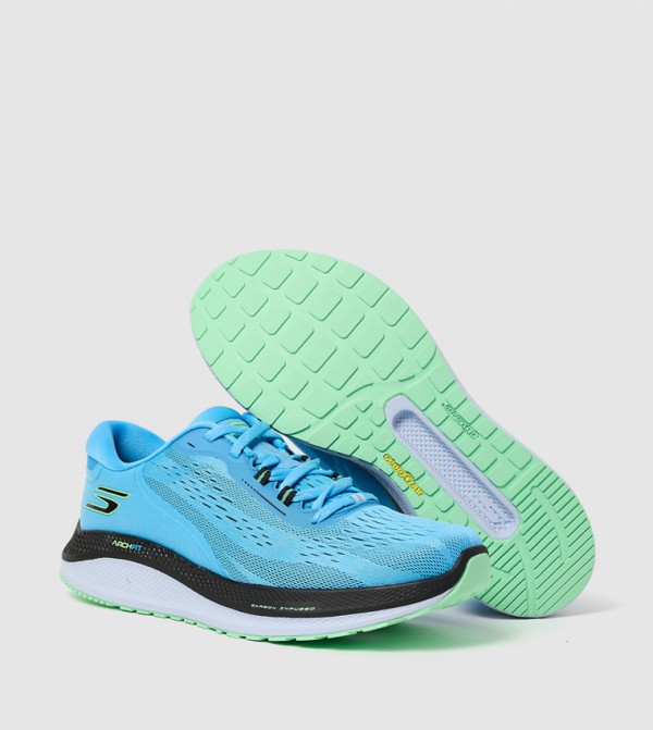 Skechers  Shoes - Blue Running Shoes