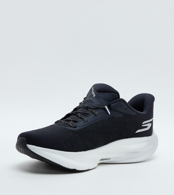 Skechers  Sports Shoes - Black Running Shoes