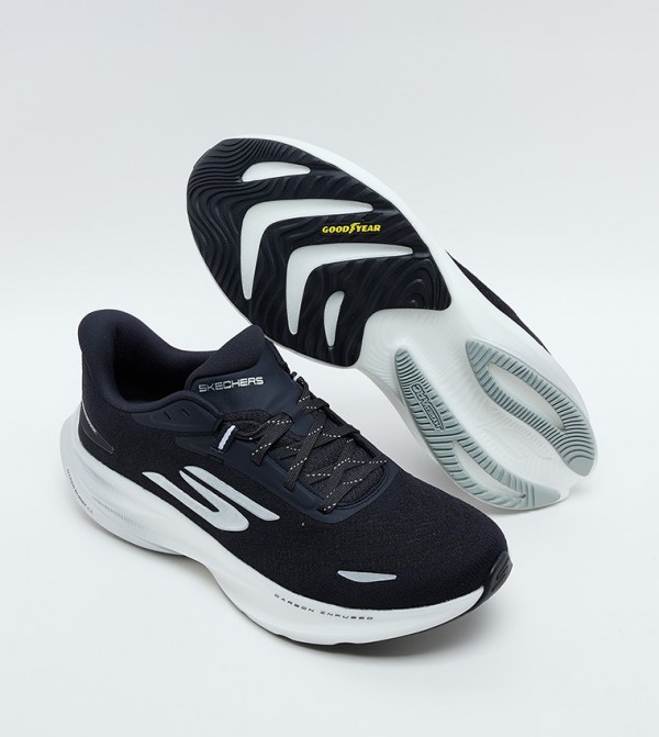 Skechers  Sports Shoes - Black Running Shoes