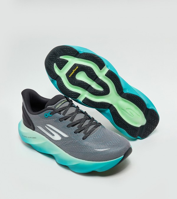 Skechers  - Grey Running Shoes