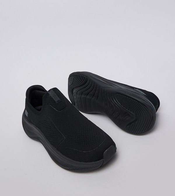 Skechers  Shoes - Black Casual Slip-ons