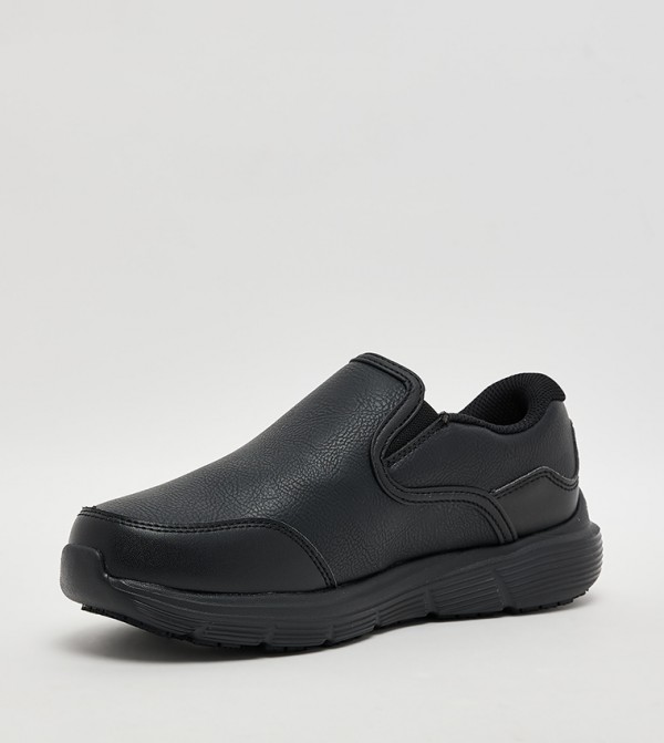 Skechers  Slip-Ons - Black Casual Slip-ons