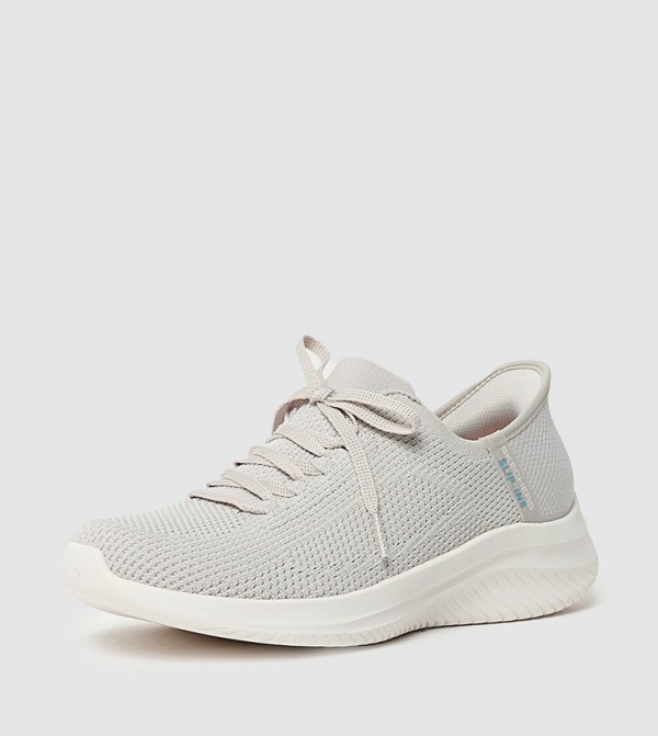 Skechers  Slip-Ons - Grey Casual Slip-ons