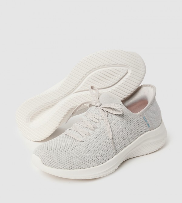 Skechers  Slip-Ons - Grey Casual Slip-ons