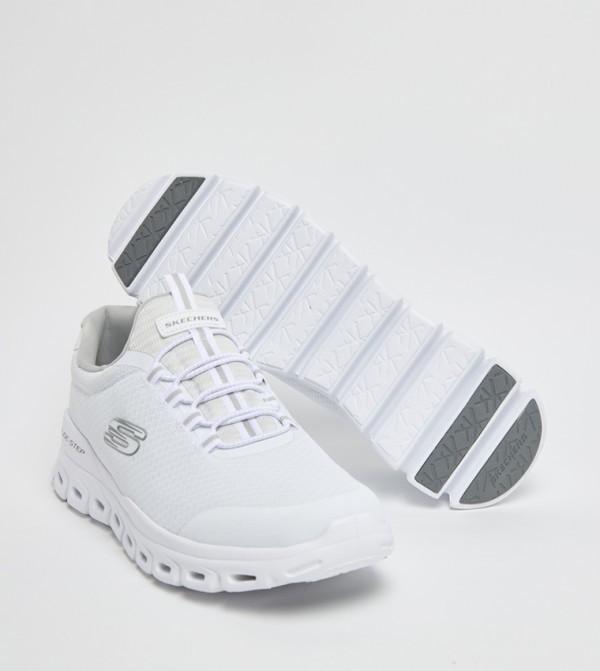 Skechers  - White Casual Slip-ons