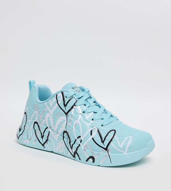 سكيتشرز أحذية سنيكرز - أزرق أحذية برقبة منخفضة