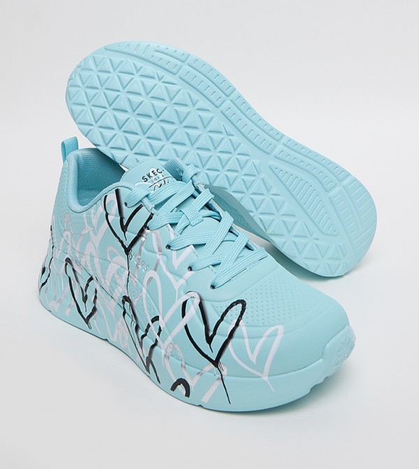 سكيتشرز أحذية سنيكرز - أزرق أحذية برقبة منخفضة