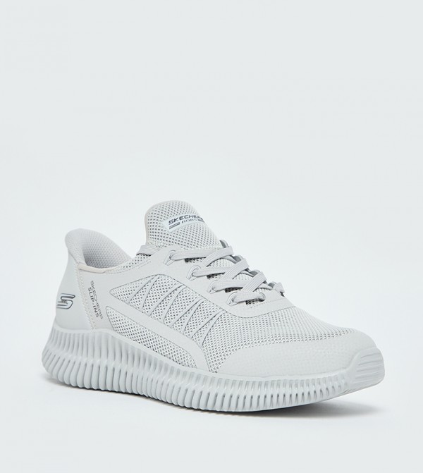 Skechers  - Grey Casual Slip-ons