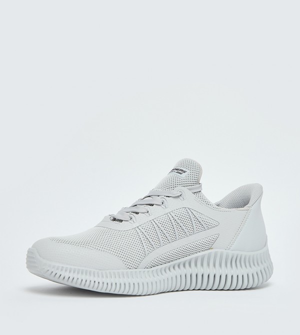 Skechers  - Grey Casual Slip-ons