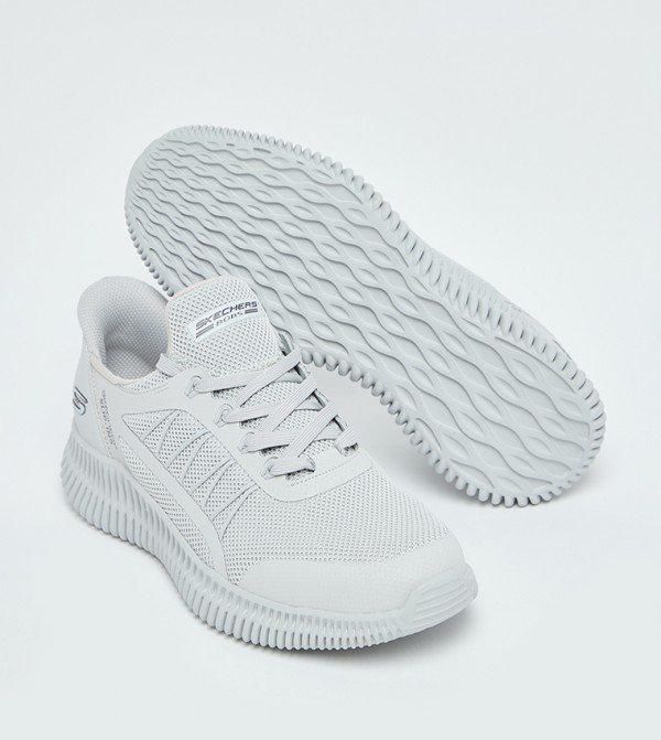 Skechers  - Grey Casual Slip-ons