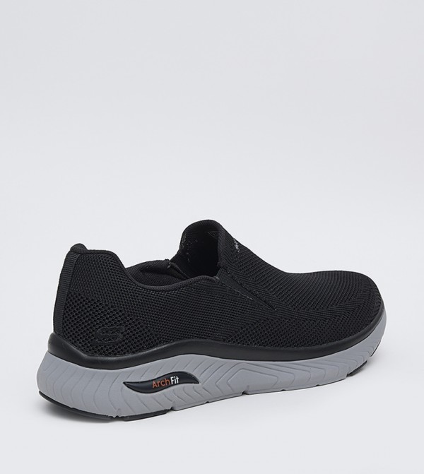Skechers  Slip-ons - Black Casual Slip-ons