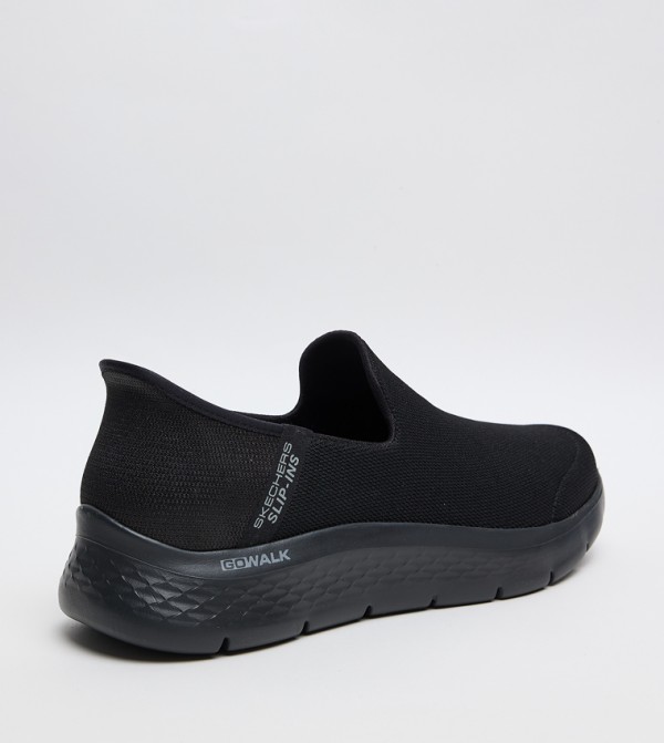 Skechers  Sports Shoes - Black Walking Shoes