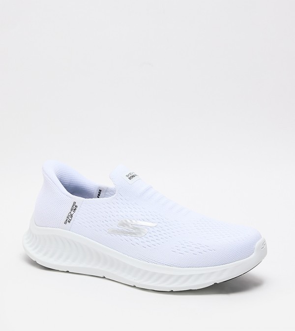 Skechers  - White Walking Shoes