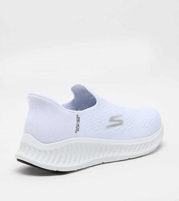 Skechers  - White Walking Shoes