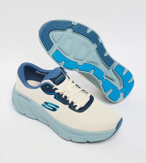 Skechers  Walking Shoes - Beige Walking Shoes