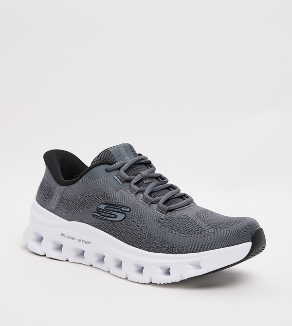 Skechers  Slip-ons - Grey Casual Slip-ons