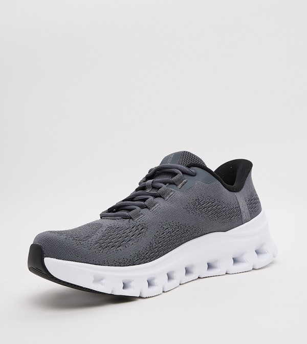 Skechers  Slip-ons - Grey Casual Slip-ons