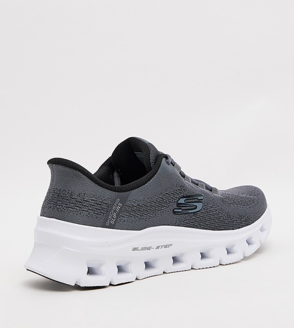 Skechers  Slip-ons - Grey Casual Slip-ons