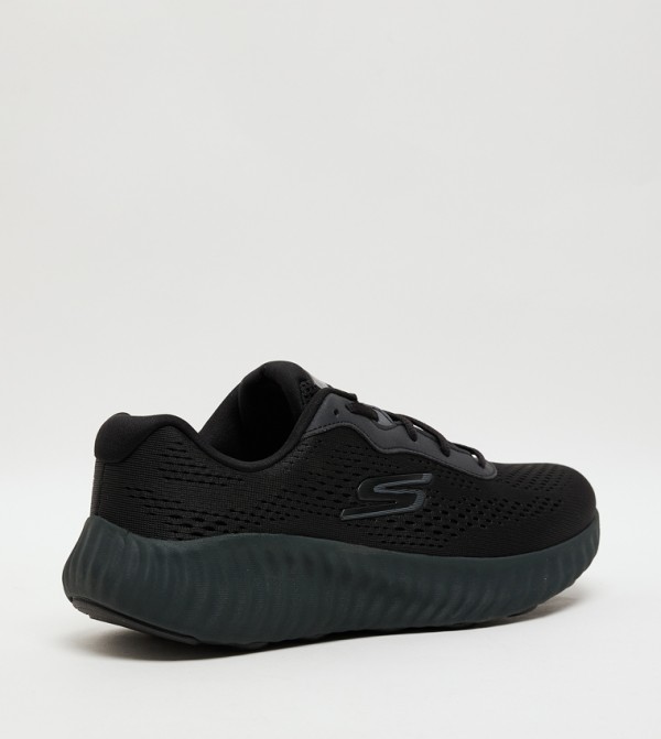 Skechers  Sports Shoes - Black Running Shoes