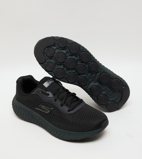 Skechers  Sports Shoes - Black Running Shoes