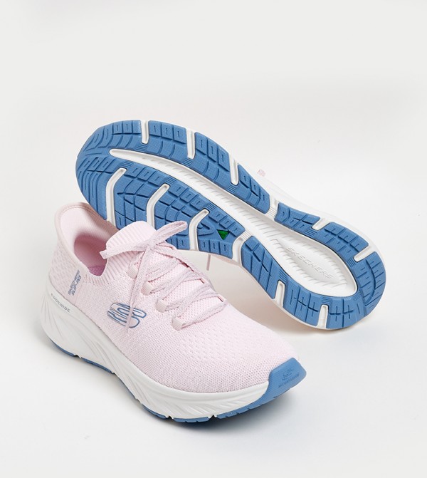 سكيتشرز - وردي أحذية برقبة منخفضة