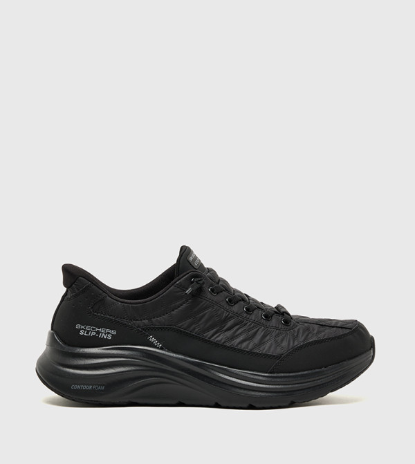 Skechers  Slip-ons - Black Low Top