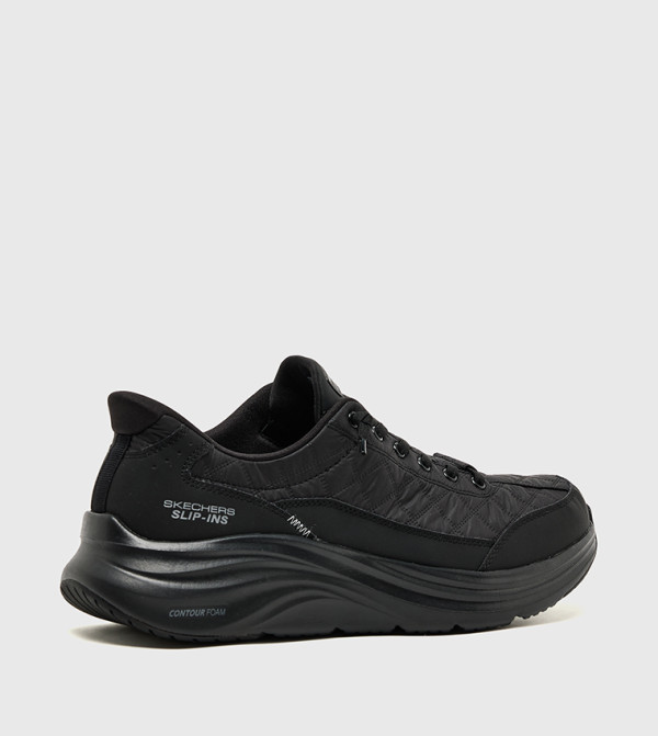 Skechers  Slip-ons - Black Low Top