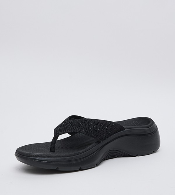 Skechers Skechers - Black Flat Sandals
