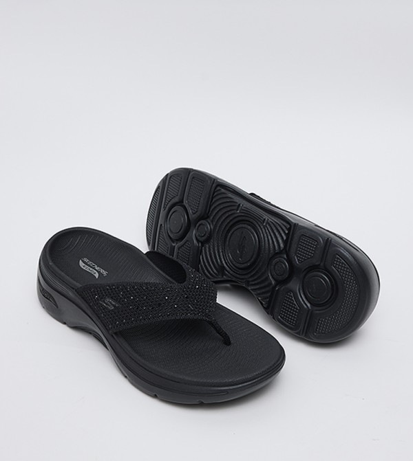 Skechers Skechers - Black Flat Sandals