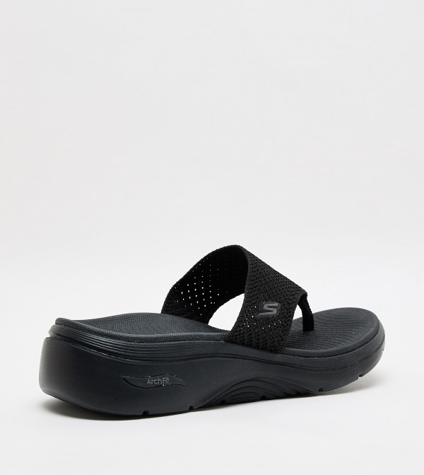 سكيتشرز سكيتشرز - أسود Flat Sandals