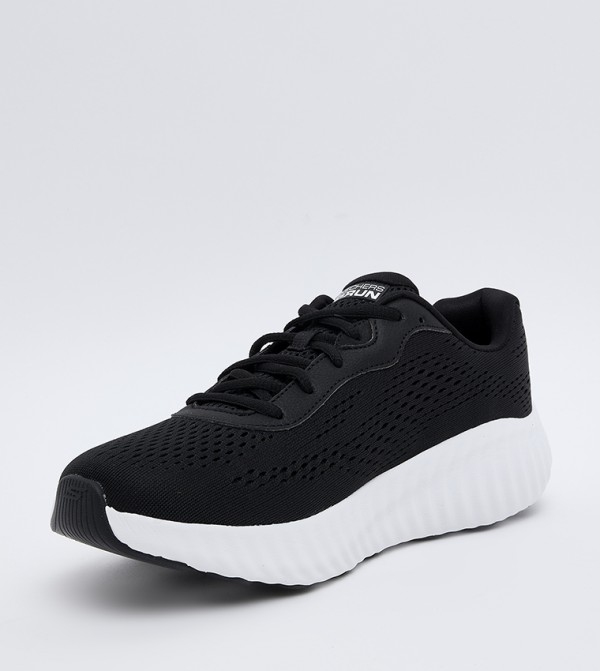 Skechers  - Black Running Shoes