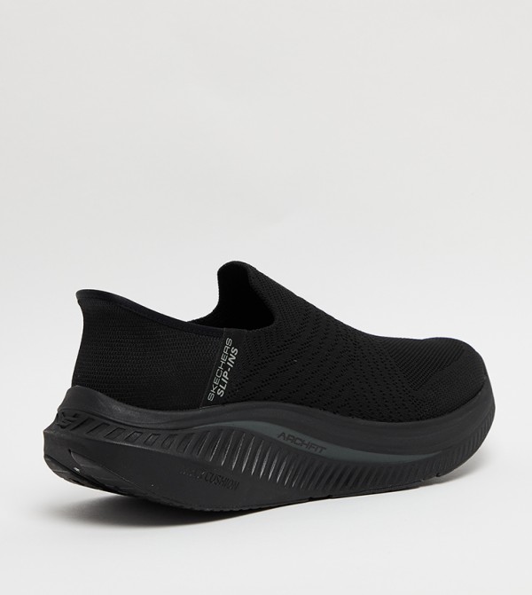 Skechers  Sports Shoes - Black Walking Shoes
