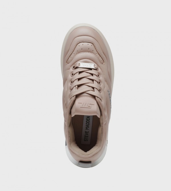 Steve Madden  Sneakers - Beige Low Top