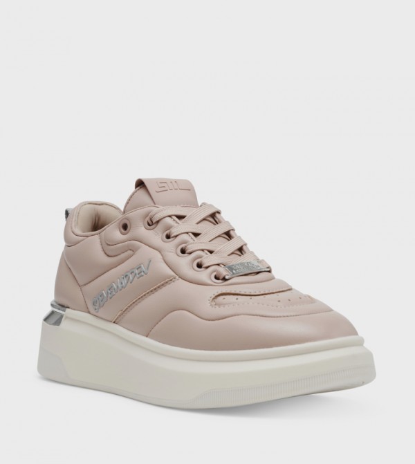 Steve Madden  Sneakers - Beige Low Top