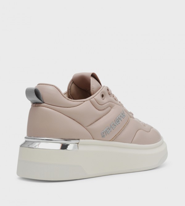 Steve Madden  Sneakers - Beige Low Top
