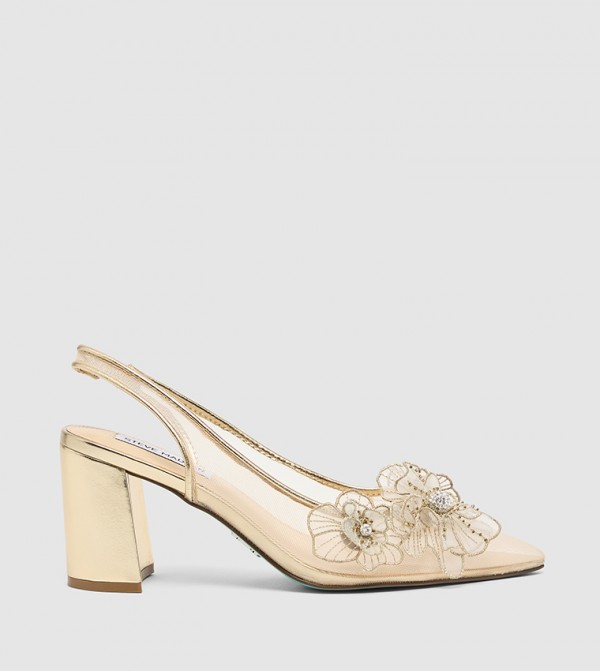 Steve Madden  - Gold Pumps