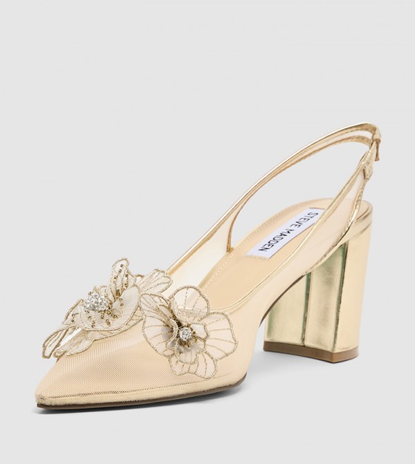 Steve Madden  - Gold Pumps