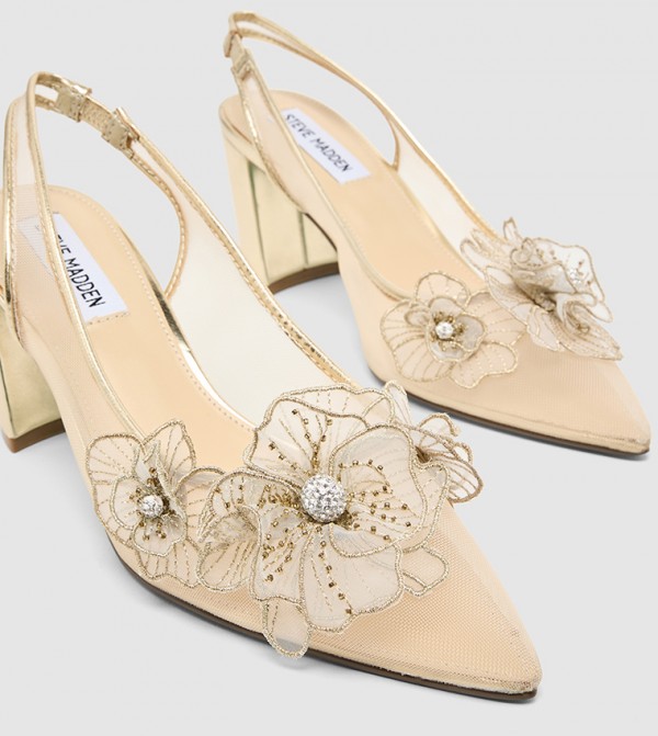 Steve Madden  - Gold Pumps