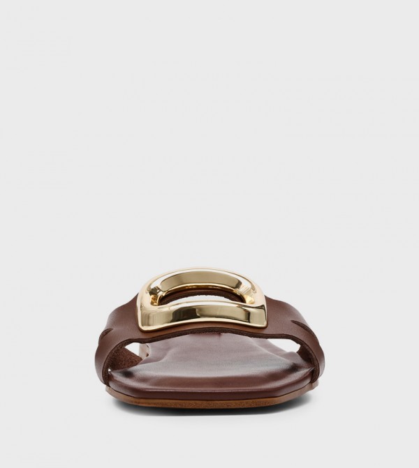 Steve Madden Women - Brown Flat Sandals